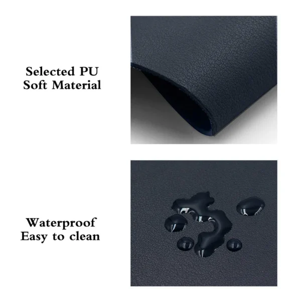 Universal Anti-slip Mouse Pad PU Gaming Mice Mat Desk Cushion Fashion Comfortable For Laptops PC - Assorted Colors