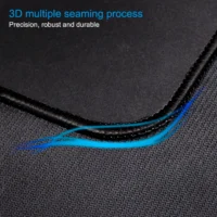 EXCO Mouse Pad Small with Stitched Edge Smooth Cloth Computer Mousepad Non-Slip Rubber Base for Gaming Office Laptop Durable