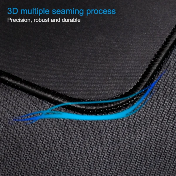 EXCO Mouse Pad Small with Stitched Edge Smooth Cloth Computer Mousepad Non-Slip Rubber Base for Gaming Office Laptop Durable