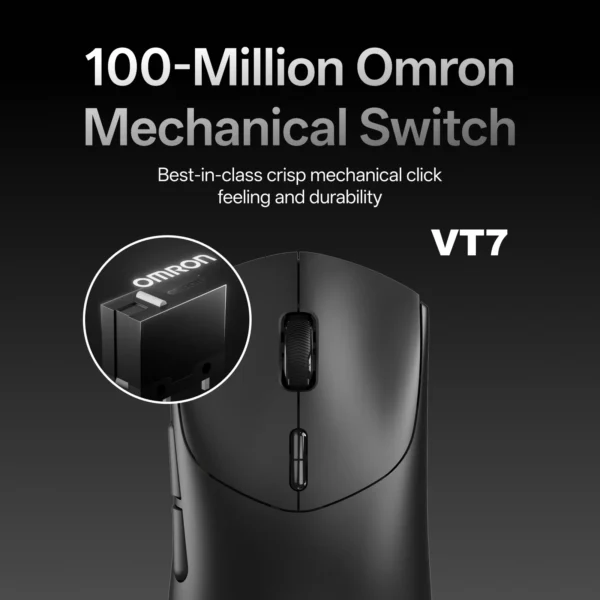 S9a91801138734114a70f06b57e49c2b8x.webp Rapoo VT7 MAX /VT7 Wireless Gaming Mouse True 8K Wireless Polling Rate 53g Lightweight Up to 750Hr Battery Life
