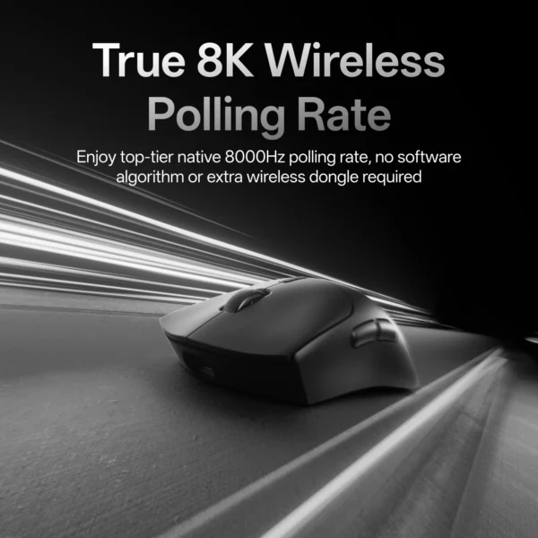 Sd067d084388b4971879022ce2fbe59eff.webp Rapoo VT7 MAX /VT7 Wireless Gaming Mouse True 8K Wireless Polling Rate 53g Lightweight Up to 750Hr Battery Life