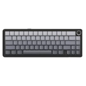 Attack Shark X66 Gasket Wireless Mechanical Gaming Keyboard with Volume Knob RGB Backlit Side Printed PBT Keycaps