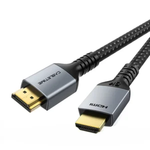 CABLETIME HDMI2.1 Cable Ultra High-speed 8K 60Hz 4K 120Hz 48Gbps for PS5 PS4 8K 2.1 4K 2.0 HDMI-Compatible Splitter Cables